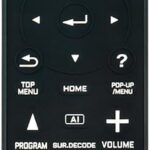 RAV578 VDQ4060 Replace Remote Control Applicable for Yamaha RX-A6A AVENTAGE 9.2-Channel AV Receiver RX-A6ABL and RX-A8A AVENTAGE 11.2-Channel AV Receiver RX-A8ABL