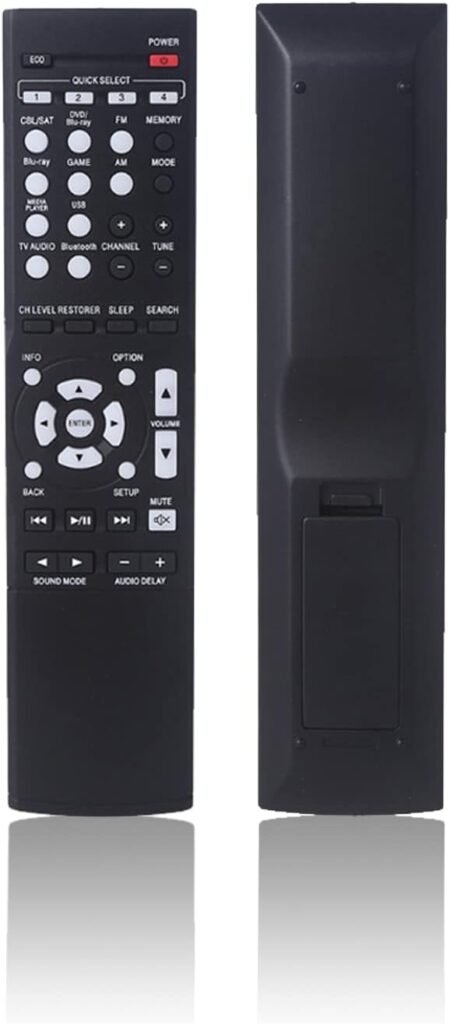 Replacement Remote Control for Denon AV Receiver Home Theater System AVR-S510 RC-1196 AVR-S520 RC1170 AVR-S520BT RC1196 AVR-S500 AVR-S510BT AVR-S500BT AVR1513 AVRS520BT AVRS510BT AVRS500BT