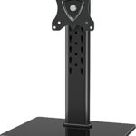 MOUNTUP Monitor Stand for Desk, Freestanding Monitor Mount Fits 13-32 inch Screen up to 17.6 lbs, Screen Stand with Swivel, Height, Rotation Adjustment, VESA Mount 100 x 100mm, 75 x 75mm