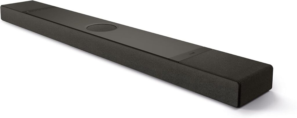 KEF XIO Dolby Atmos 5.1.2 Soundbar (Slate Black)