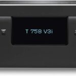 NAD T 758 V3i 7.1-Channel Network A/V Receiver – 7×60 W, Dolby Atmos & DTS:X, 4K/60p HDR UltraHD HDMI, BluOS Wireless Streaming & AirPlay 2, Dirac Live Room Correction