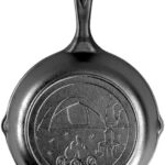 Lodge Cast Iron Wanderlust Series, Tent Skillet, 8 inch