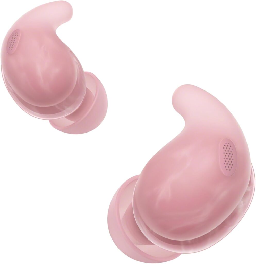 Sony LinkBuds Fit Truly Wireless Noise Canceling Earbud Headphones, Small & Light with Newly Developed Air Fitting Supporters, Pink