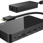 iVANKY 12-in-2 FusionDock 1 for M4 MacBook Dual 4K@60Hz Monitor (Docking Station for M5/M4/M3/M2/M1 Pro/Max Mac)(150W Power Adapter, SD/TF, USB, RJ45, 3.5mm Audio) Plug and Play 5Gbps Dock Hub