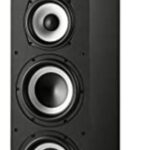 Polk Monitor XT70 Large Tower Speaker – Hi-Res Audio Certified, Dolby Atmos & DTS:X Compatible, 1″ Tweeter, (2) 6.5″ Dynamically Balanced Woofers, (2) 8″ Passive Radiators (Single, Midnight Black)