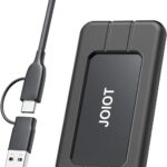 512G Portable SSD Up to 2000MB/s USB-C USB 3.2 Gen 2×2 External SSD with Protective Case Shockproof Type-C External Solid State Drive