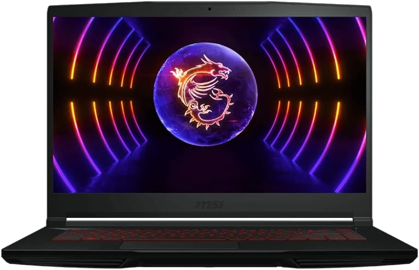 MSI 2025 Gaming Laptop | Thin GF63 12VF | Intel 10-Core i7-12650H | NVIDIA GeForce RTX4060 8GB | 32GB DDR4 | 1TB SSD | 15.6″ 1920 x 1080 144Hz | Win10 Home – Wi-Fi 6 – BT 5.2 – Backlit KB – Black