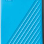 WD 4TB My Passport, Portable External Hard Drive, Blue, backup software with defense against ransomware, and password protection, USB 3.1/USB 3.0 compatible – WDBPKJ0040BBL-WESN