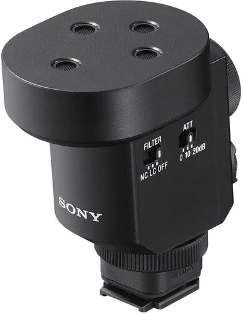 Sony Digital Shotgun Microphone ECM-M1,Black