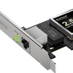 BrosTrend 2.5Gb Network Card, PCIe Network Adapter RJ45 NIC with Extra Low-profile Bracket PCI Express Gigabit Ethernet Card for Windows 11/10/8.1/8/7/XP, Windows Server… Limited Lifetime Protection
