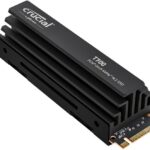 Crucial T700 2TB Gen5 NVMe M.2 SSD with Heatsink – Up to 12,400 MB/s – DirectStorage Enabled – CT2000T700SSD5 – Gaming, Photography, Video Editing & Design – Internal Solid State Drive