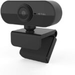 Webcam with Microphone, 1080P Desktop/Laptop Computer Camera, USB Webcam Plug and Play, PC Webcam for Live Streaming, Video Call, Conference, Recording, Online Classes, Game(Black)