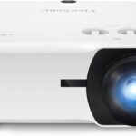 ViewSonic LS740HD 5000 Lumens 1080p Laser Projector with 1.3x Optical Zoom, H/V Keystone, 4 Corner Adjustment, and 360 Degrees Projection for Auditorium, Conference Room and Education