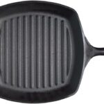 Lodge Cast Iron Grill Pan, Square, 10.5 Inch