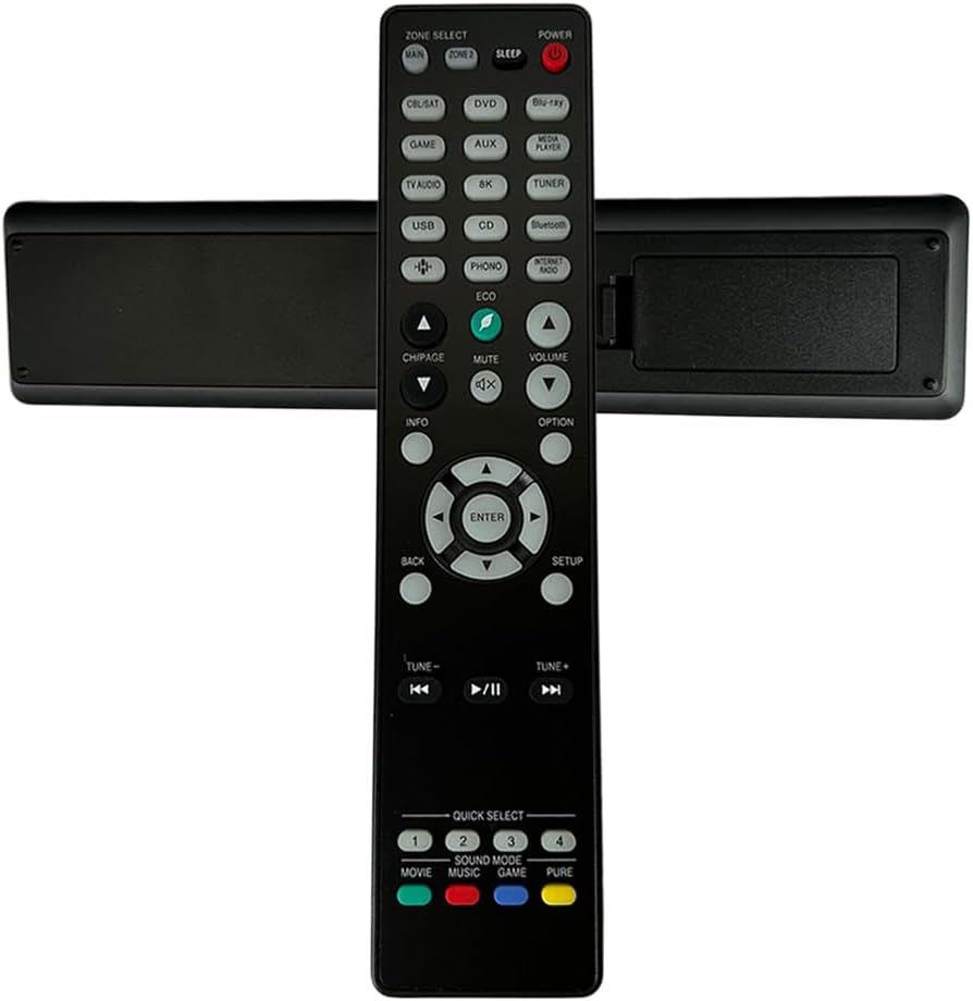 New Replacement Remote Control for Denon AVR-X3800H AVR-X4700H AVR-X4800H AVR-S960H AVR-X2800H AVR-S970H AVR-X2700H AVR-S760H AVR-X3700H AVR-X3500H AVR-X8500H Ultra Home Theater AV Receiver