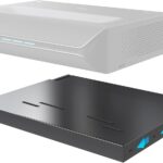 NexiGo AS200 Motorized Sliding Tray for Ultra Short Throw (UST) Projector, Extend Up to 150 Inch Picture, Auto Retractable Tray Telescopic Design, Smart Sync with Projector Power