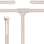 Bingfu FM Dipole Antenna 300 Ohm with 2 Pin Bare Wire Twin Lead for Indoor Digital HD Radio Table Top FM Radio AV Audio Video Home Theater Stereo Receiver HDTV TV Tuner