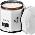 1.2L Mini Rice Cooker, Electric Lunch Box, Travel, Small, Removable Non-stick Pot, Keep Warm Function, Suitable For 1-2 People – For Cooking Soup, Rice, Stews, Grains & Oatmeal