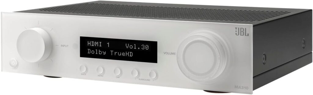 JBL MA310 5.2-Channel 4K Receiver (White)