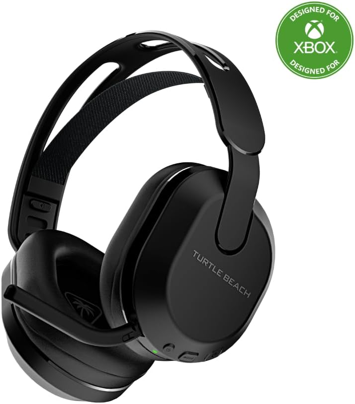 Turtle Beach Stealth 500 Wireless Gaming Headset with Mic Licensed for Xbox Series X|S, Xbox One & works via Bluetooth with PC & Mobile – 40-Hr Battery, Memory Foam Cushions, Black (Renewed)