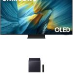 Samsung 77-Inch Class OLED S95F 4K Glare Free Smart TV (2025 Model) NQ4 AI Gen3 Processor, OLED HDR Pro, Motion Xcelerator 164Hz + Samsung Q-Series Soundbar HW-Q900F 7.1.2 ch Subwoofer (2025 Model)