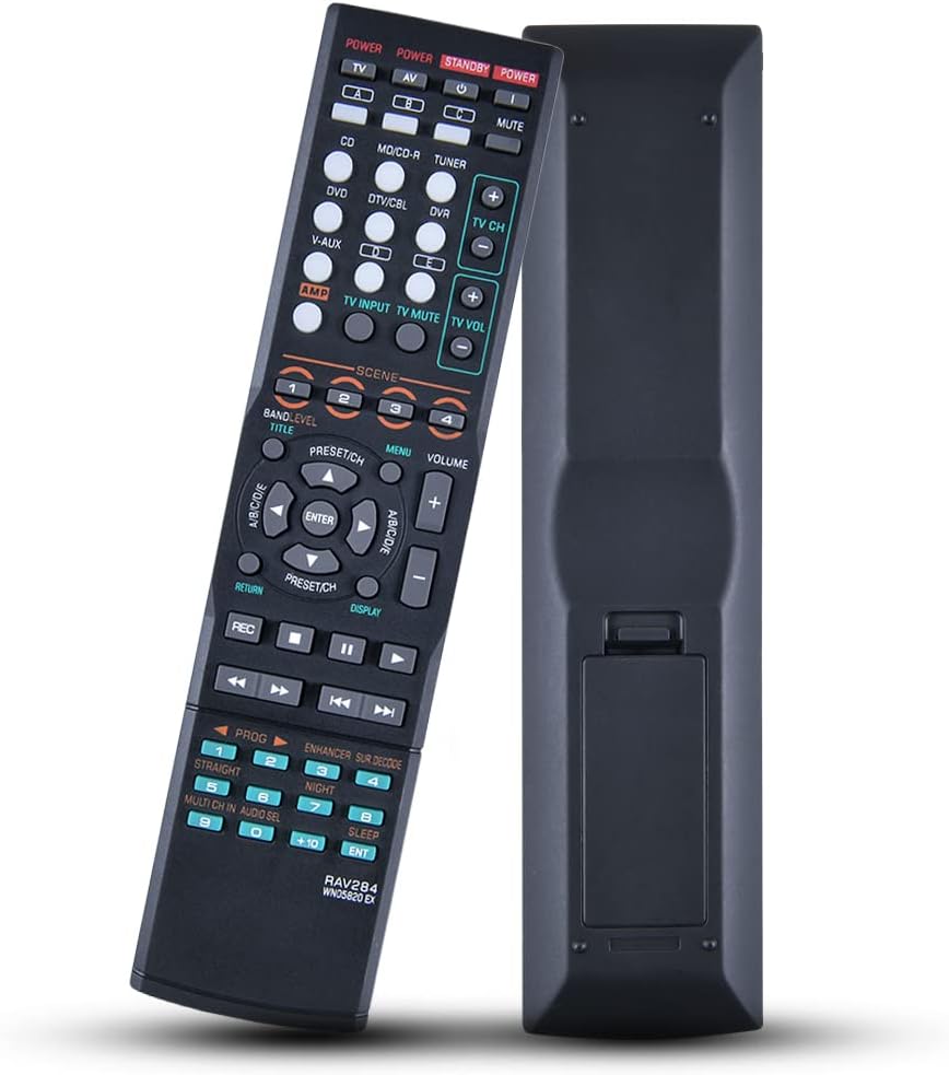 Remote Control Replacement for Yamaha AV Receiver HTR-6130 HTR-6230 RX-V365 RX-V365BL RX-V363 RX-V363BL RX-V563 RX-V563BL