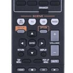 Replacement Remote Control RAV491 ZF30320 Fit for Yamaha YHT-399U HTR-5063 RAV293 RAV331 RAV334 RX-V467 RX-V367 RX-V371 AV A/V Receiver