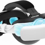 Sonicgrace S3 Pro Battery Head Strap for Meta Quest 3 and Quest 3S, 20W Fast Charging with Magnetic Battery Pack, Comfort VR Headset Strap Replacement Accessories