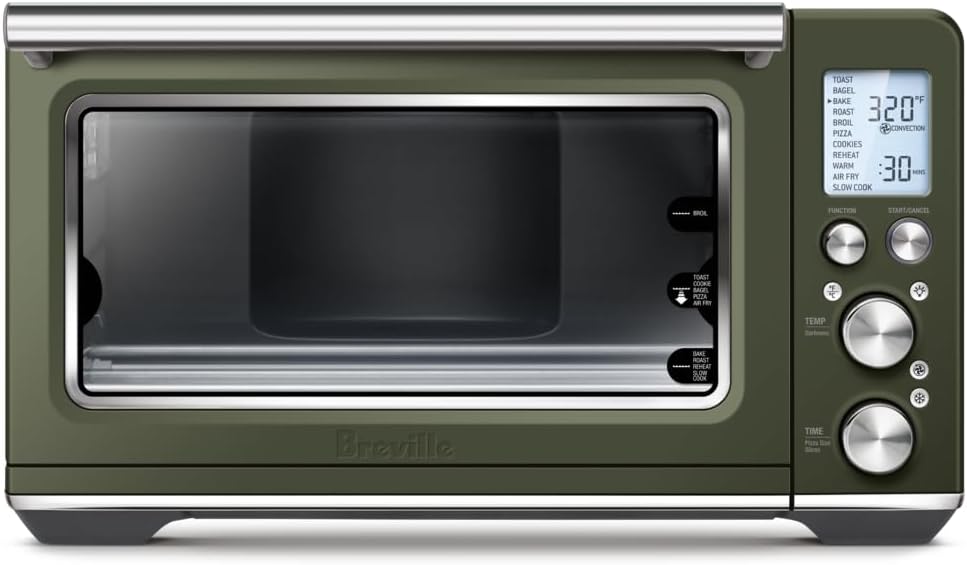 Breville BOV860OLT Smart Oven Air Fryer and Convection Oven, Olive Tapenade