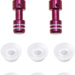 ZLR Pressure Cooker Replacement Parts, 2 Pcs Float Valve and 6 Pcs Silicone Caps Compatible with Instant Pot Easy Installation, Accessories Fits IP Lux 8 QT, Duo 8 QT, Duo Plus 8 Quart.