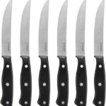 Cuisinart C77TR-S6SK Triple Rivet Collection 6-Piece Steak Knife Set,Black