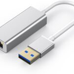 USB to Ethernet Adapter for Nintendo Switch, Laptop, PC, USB to RJ45 Gigabit LAN Network Converter, Switch Ethernet Adapter Wired Internet LAN Supports 10/100/1000Mbps (No Driver Required)