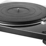 Denon DP-400 Semi-Automatic Analog Turntable with Speed Auto Sensor | Specially Designed Curved Tonearm | Supports 33 1/3, 45, 78 RPM (Vintage) Speeds | Modern Looks, Superior Audio