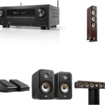 Denon AVR-X2800H + Polk Signature Elite 7.2 Home Theater Bundle | 3D Surround Sound System with Dual Subs, Atmos Height Speakers & Big-Room Immersion