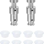 2 Pack Float Valve for Instant Pot with 8 Silicone Caps for Instant Pot Duo 3, 5, 6 QT, Duo Plus 3, 6 QT, Ultra 3, 6, 8 QT Replacement Float Valve by ZYLONE