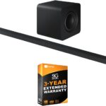 SAMSUNG Ultra-Slim 3.1.2ch Wireless Dolby Atmos Soundbar w/Q-Symphony – HW-S800D (2024) + Bundle 3 Year Extended Warranty