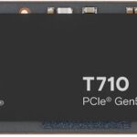 Crucial T710 1TB Gen5 NVMe SSD, Up to 14,900 MB/s, PCIe 5.0 M.2 2280, Internal Solid State Drive, Compatible with Laptop, Desktop, +Acronis Software – CT1000T710SSD8-01