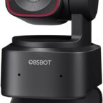 OBSBOT Tiny 2 Lite 4K Webcam for PC, AI Tracking PTZ Streaming Camera with 1/2″ Sensor, Gesture Control, 60 FPS, HDR, Microphones, Web Camera for Desktop Computer, Laptop, Meeting, Video Calls, etc.