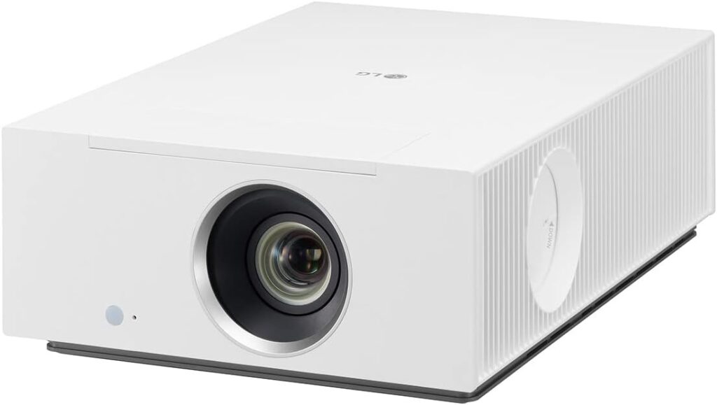 LG CineBeam UHD 4K Projector HU710PW – DLP Home Theater Smart Projector, White