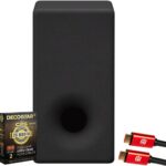Sony SA-SW3 6.3″ Wireless Subwoofer for HT-A9/A7000 Soundbars Bundle with 2X 4K HDMI 2.0 Cable & Deco Gear CPS Exclusive 26 Month Protection Pack (BEACH-CPS-26500)