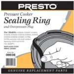 Amazon Brand – Presto! Pressure Cooker Sealing Ring, Black