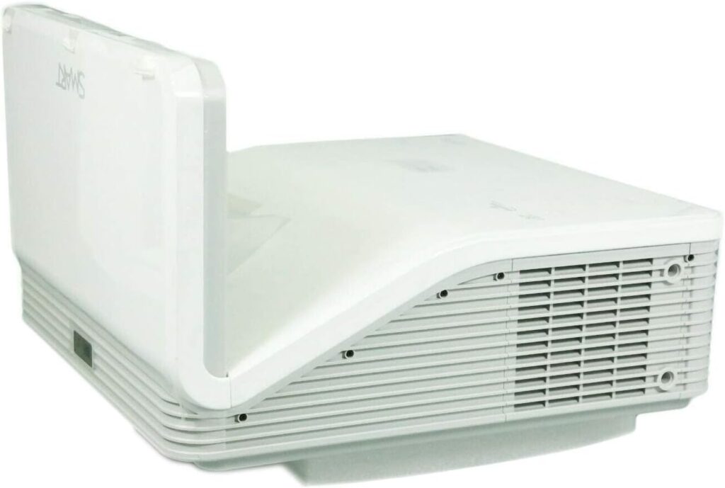 Smart UF70 DLP Projector Ultra Short Throw 3000 ANSI HDMI HD 1080i (Renewed), White