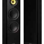 Fluance Signature HiFi 3-Way Floorstanding Tower Speakers with Dual 8″ Woofers for 2-Channel Stereo Listening or Home Theater System – Black Ash/Pair (HFF)