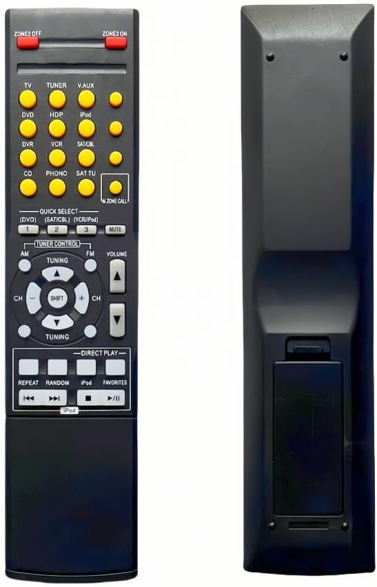 Replacement Remote Control for Denon AVR790 AVR-790 AVR-890 AVR890 7.1 Ch HDMI Home Theater Surround Sound Receiver