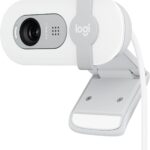 Logitech Brio 100 Full HD 1080p Webcam for Meetings, Streaming, Desktop, Laptop, PC – Built-in Mic, Shutter, Works with Zoom, Microsoft Teams, Nintendo Switch 2’s New GameChat Mode-Off -White