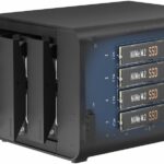 TERRAMASTER D8 Hybrid HDD NVMe Enclosure USB 3.2 Gen 2 10Gbps Type C 8Bay USB Storage (Diskless)