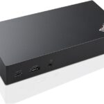 Lenovo ThinkPad USB-C UltraDock With 90W 2 Prong AC Adapter (40A90090US, USA Retail Packaged)