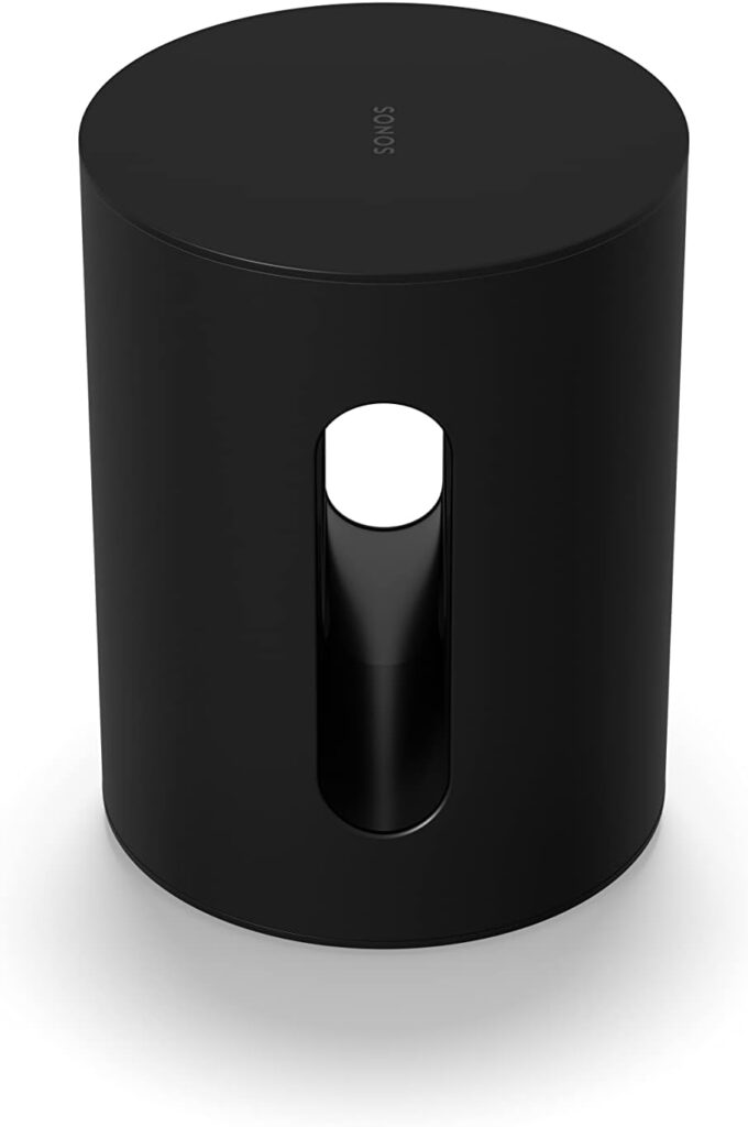 Sonos Sub Mini – Black – Compact Wireless Subwoofer