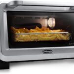 De’Longhi Digital Air Fry Convection Toaster Oven 14L Stainless Steel, Air Fry Oven, 9-in-1, Grills, Broils, Bakes, Roasts, Reheats, Keep Warm, Non-Stick, Scratch-Resistant Interior, 1800-Watts