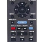 RM-ADP072 Replacement Remote Control for Sony Blu-ray DVD Home Theatre AV System BDV-E190 BDV-E490 BDV-N790W BDV-E390 BDV-E385 BDV-T39 BDV-E290 BDV-T79 RM-ADP069 BDV-T58 BDV-T57 HBD-T79 HBD-E280
